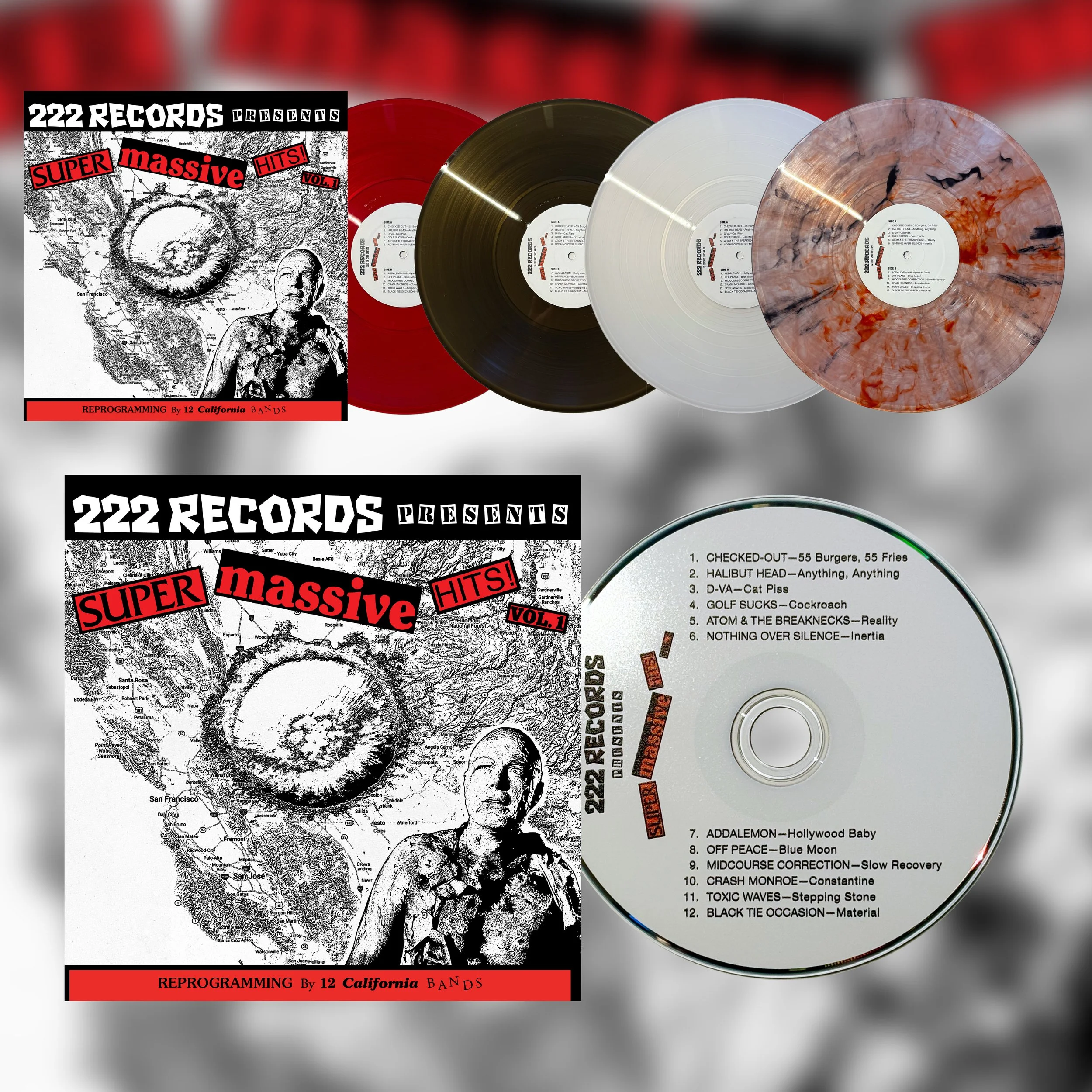 Super Massive Hits! — 222 Records